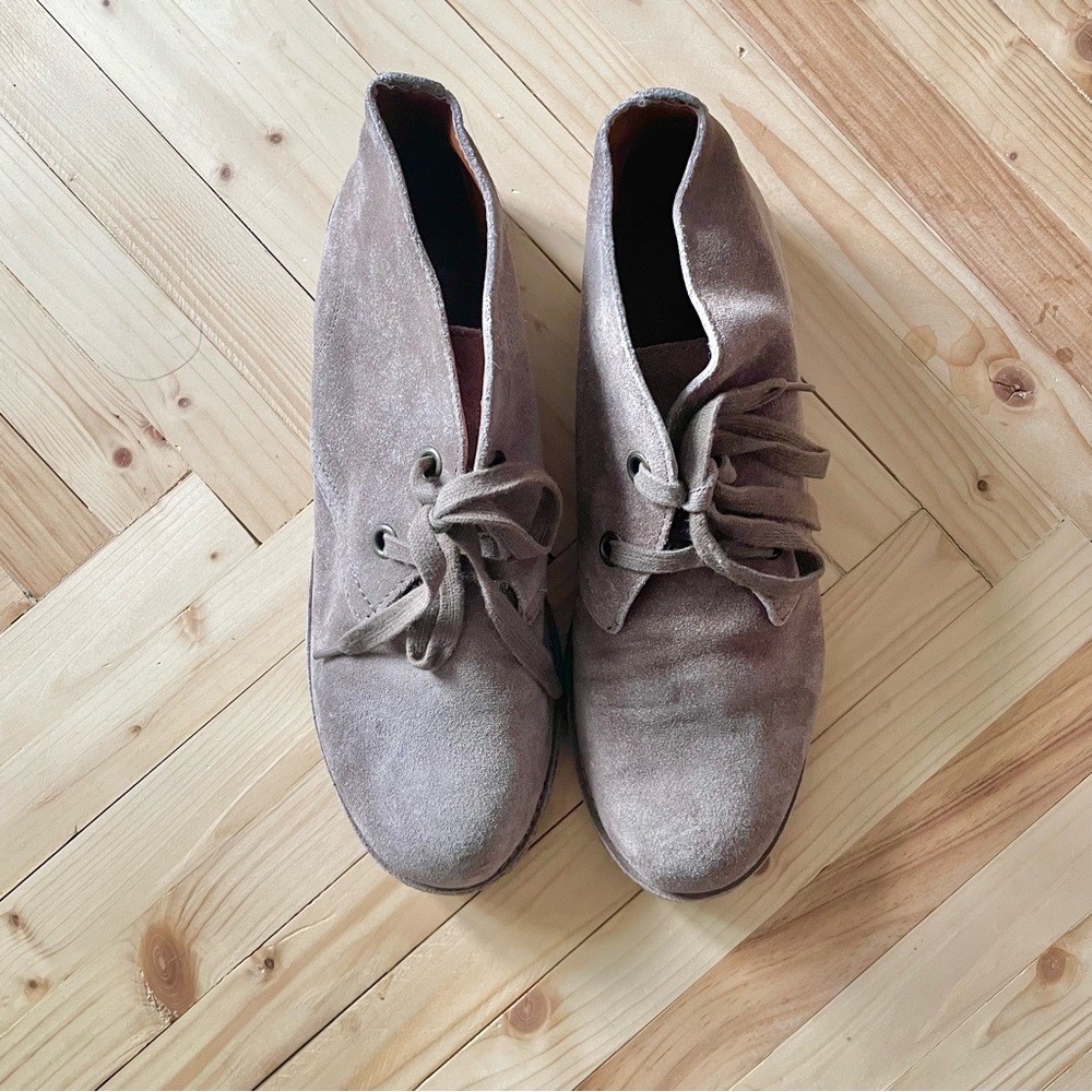 Lucky Brand Emilia Suede Chukka Desert Boots